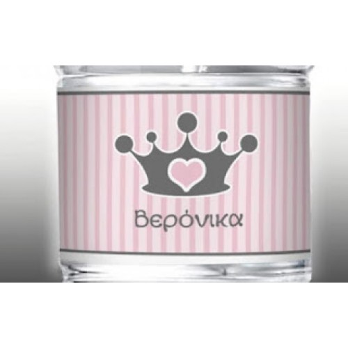 Ετικέτα Little Princess Crown με όνομα
